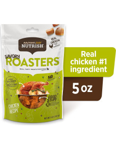 Golosinas para Perro Rachael Ray Nutrish Pollo Asado 5x5oz 2