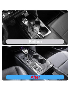 Cubierta Panel Cambio Marchas Toyota Camry 2025 Kolya Fibra Carbono 2