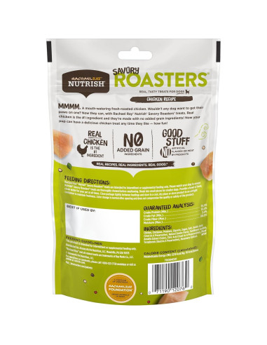 Golosinas para Perro Rachael Ray Nutrish Pollo Asado 5x5oz