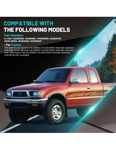 Bomba de dirección asistida Farrme 21-5229 con polea 1995-2004