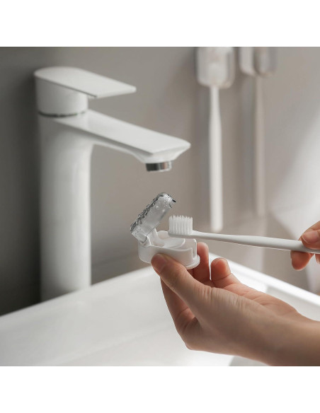 Cubiertas de Cabeza de Cepillo de Dientes Baluca 3 Pcs Gris