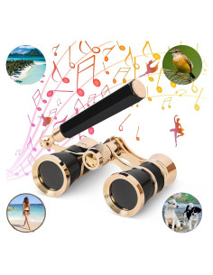 Binoculares de Ópera Yourelexit 3X25 Compactos Plegables