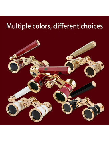 Binoculares de Ópera Yourelexit 3X25 Compactos Plegables