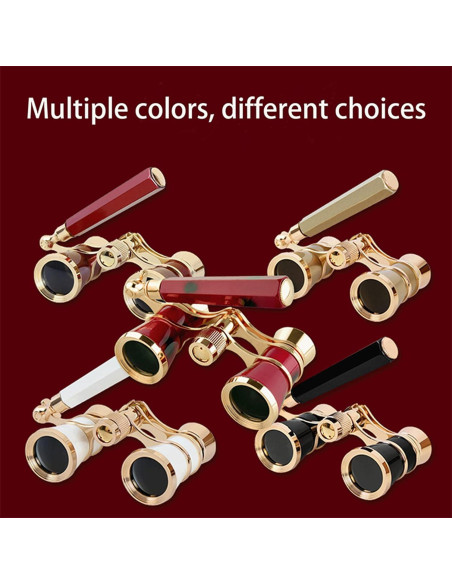 Binoculares de Ópera Yourelexit 3X25 Compactos Plegables