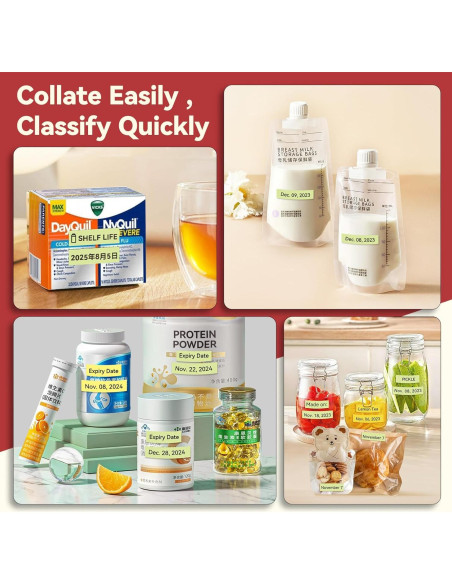 Cinta Etiquetadora 14mm x 4.2m PeriPage Azul Autoadhesiva