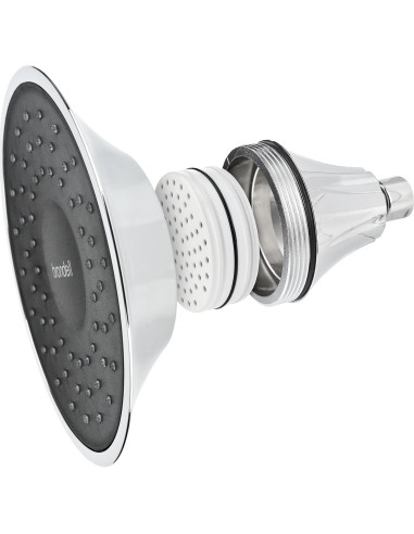 Cabezal de Ducha Filtrado Brondell FSH25-CB Obsidiana 16.5 cm