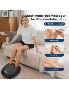 Masajeador de pies Shiatsu COMFIER CF-5332-BLK con calor 2