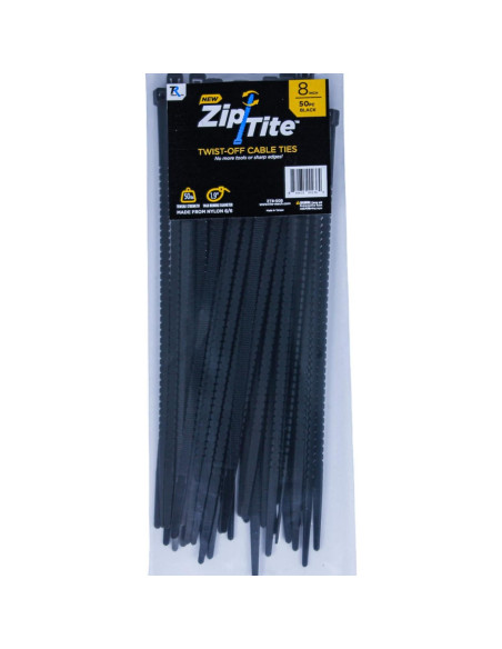 Bridas de Nylon TITE-REACH Zip-Tite 50 Unidades 20.32 cm