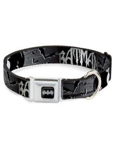 Collar para Perro Buckle-Down Batman 2.54 cm Ajustable 23-38 cm