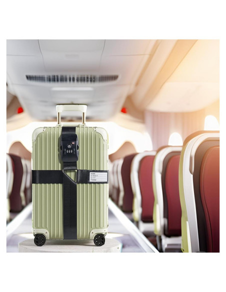 Correa de Equipaje Ajustable ELETICA con Candado TSA 200 cm