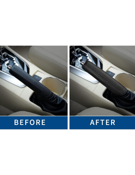 Cubierta de Freno de Mano de Cuero SUNBREATH para Toyota Corolla/RAV4 2014-2020