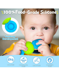 Juguetes de baño giratorios con ventosa Guibola 3 piezas 10-36 meses 2