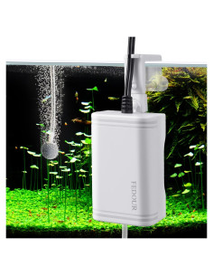 Bomba de Aire Mini FEDOUR C1 para Acuario 1.2L/min Silenciosa
