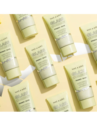 Primer Corrector de Color Wet n Wild 27 ml Verde Piel de Vidrio