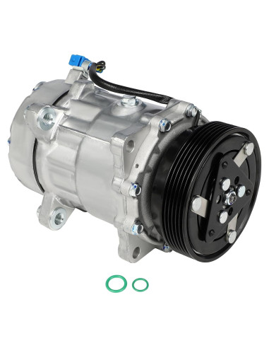 Compresor de AC SCITOO 6 Ranuras para Volkswagen 1.8L-2.8L
