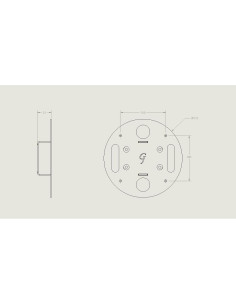Adaptador VESA Gladiator Joe para Monitores Samsung 49" 2