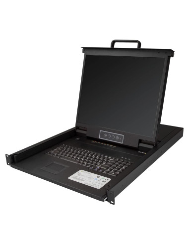 Consola KVM Rack 8 Puertos StarTech 19" LCD USB VGA 1U