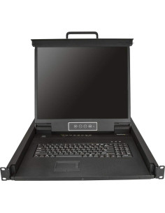 Consola KVM Rack 8 Puertos StarTech 19" LCD USB VGA 1U 2