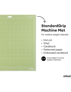 Alfombrilla de Corte Cricut StandardGrip 30.5cm x 30.5cm - Paquete de 3 2