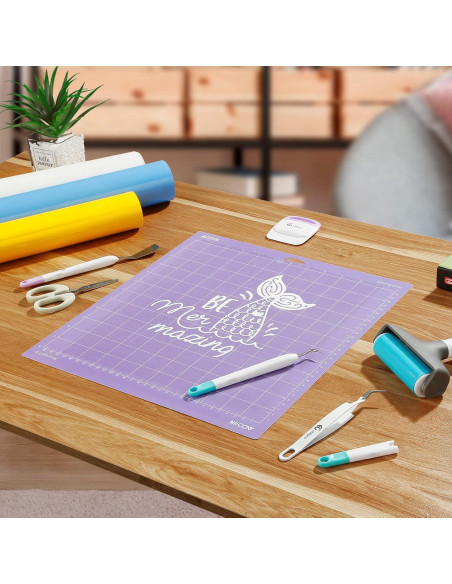Alfombrilla de Corte AOOIIN para Cricut 30.48cm - 5 Piezas