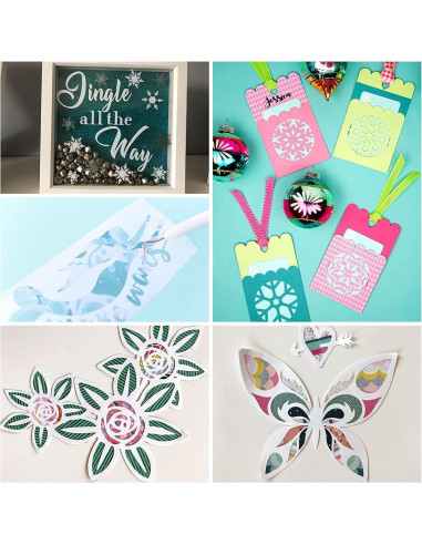 Alfombrilla de Corte AOOIIN para Cricut 30.48cm - 5 Piezas