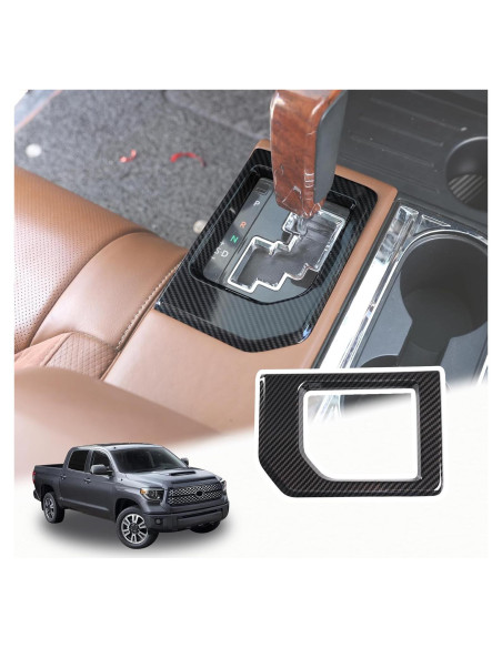 Marco de Panel de Cambio LLKUANG para Toyota Tundra 2014-2021 ABS