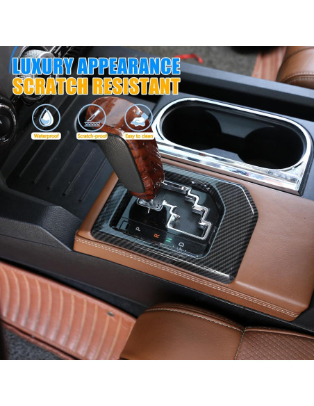 Marco de Panel de Cambio LLKUANG para Toyota Tundra 2014-2021 ABS