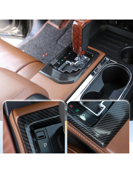 Marco de Panel de Cambio LLKUANG para Toyota Tundra 2014-2021 ABS