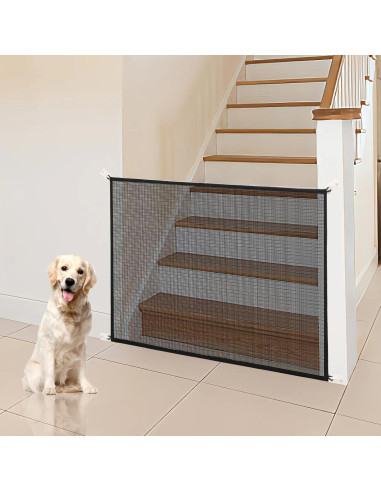 Puerta de Malla Cupount para Bebés y Perros - 76.2 cm H x 96.5 cm W