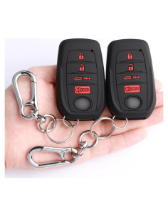 Funda de Llave TANDRIVE para Toyota Camry y Corolla 2023-2025, 4 Botones, Silicona, 2 Unidades