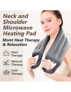 Almohadilla térmica para microondas AiricePac 83.82x12.7cm gris 2