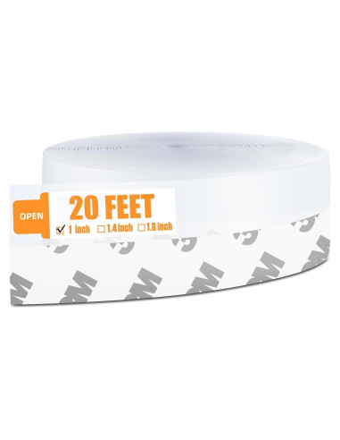 Cinta de Sellado Bruiefpap 20 pies Silicona Transparente 25mm