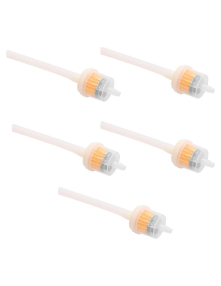 5 Filtros de Aceite Yofuly con Manguera 9cm - Alta Calidad