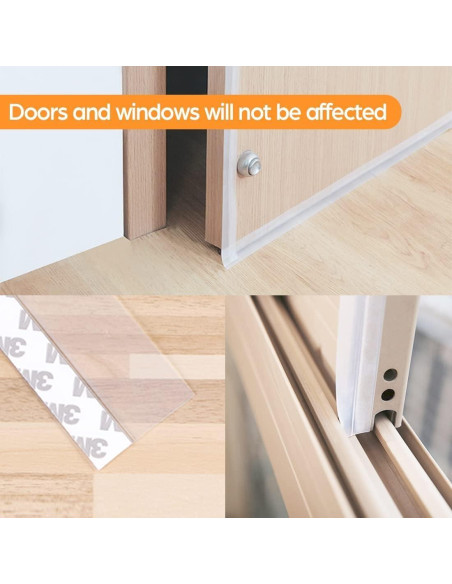 Cinta de Sellado Bruiefpap 20 pies Silicona Transparente 25mm