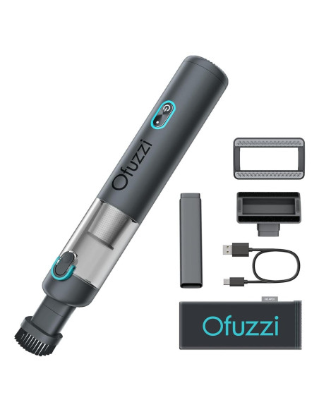 Aspiradora de Coche Ofuzzi H8 Apex 12000Pa Portátil Gris