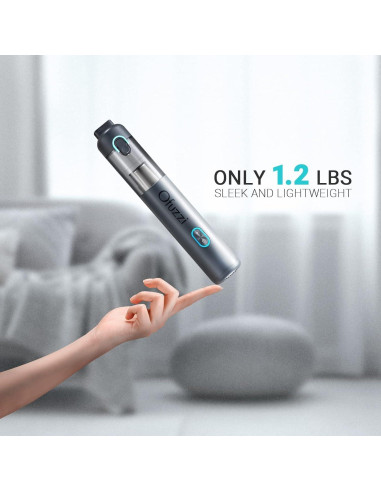 Aspiradora de Coche Ofuzzi H8 Apex 12000Pa Portátil Gris