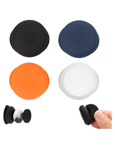 4 Fundas de Silicona para Apple AirTag - Impermeables y Adhesivas