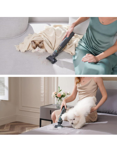 Aspiradora de Coche Ofuzzi H8 Apex 12000Pa Portátil Gris