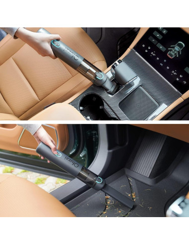 Aspiradora de Coche Ofuzzi H8 Apex 12000Pa Portátil Gris