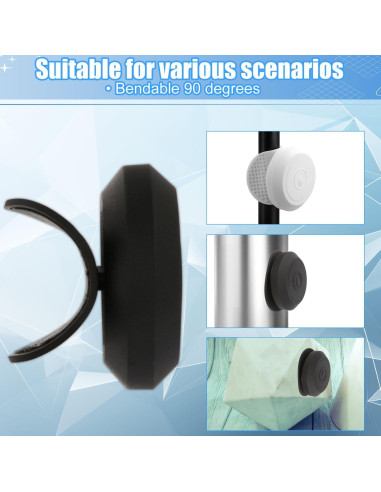 4 Fundas de Silicona para Apple AirTag - Impermeables y Adhesivas