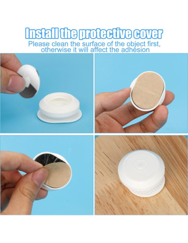 4 Fundas de Silicona para Apple AirTag - Impermeables y Adhesivas