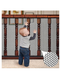 Red de Seguridad Dovesail 4.57 m x 0.91 m para Bebés y Mascotas