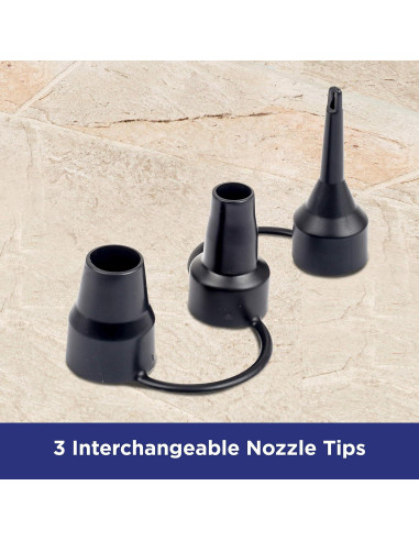 Bomba de Aire Eléctrica Aqua 12V DC - Inflado Rápido