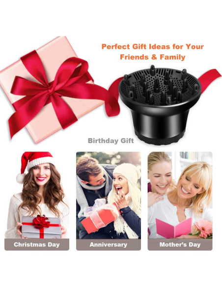 Difusor de Cabello Universal Orista Finds Ajustable 9 a 17 cm