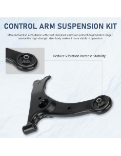 Brazo de Control Inferior Frontal TadaMark 2pcs para Toyota y Pontiac 2