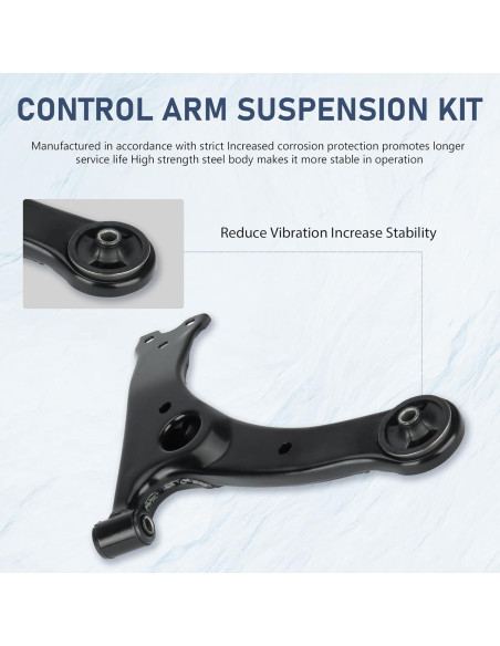 Brazo de Control Inferior Frontal TadaMark 2pcs para Toyota y Pontiac