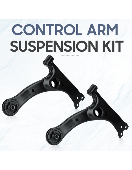 Brazo de Control Inferior Frontal TadaMark 2pcs para Toyota y Pontiac