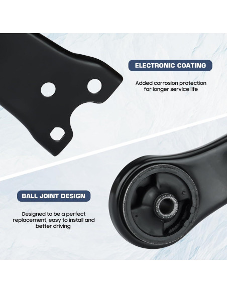 Brazo de Control Inferior Frontal TadaMark 2pcs para Toyota y Pontiac