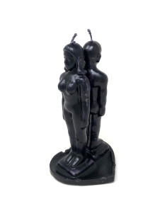Vela Ritual de Separación Vudú Wickypicky - 15.24 cm