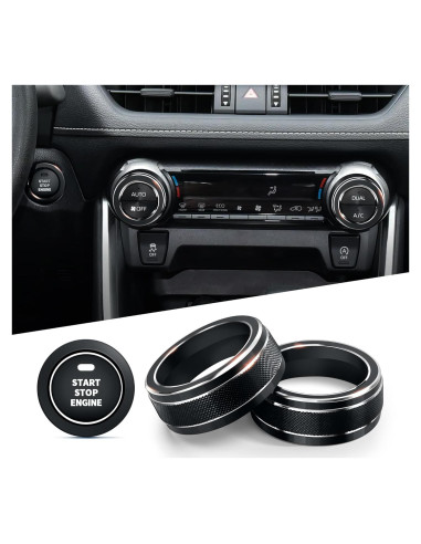 Accesorios Toyota RAV4 2025-2019 - Cubiertas de Perilla 4pcs